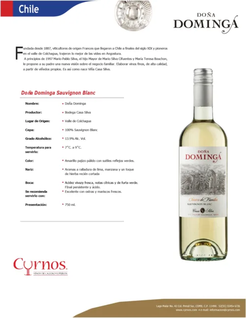 DONA-DOMINGA-Sauvignon -Blanc